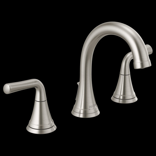 Delta 3533LF-MPU Two Handle Widespread Bathroom Faucet
