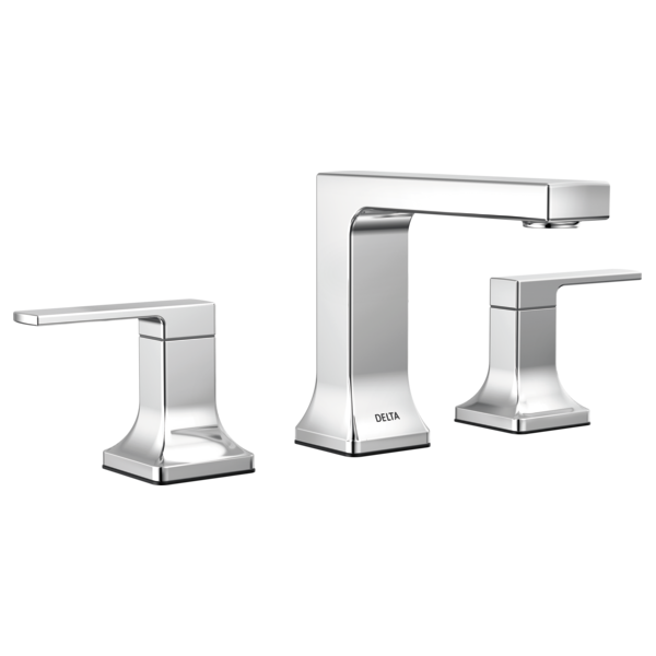 Delta 3537LF-MPU Two Handle Widespread Bathroom Faucet