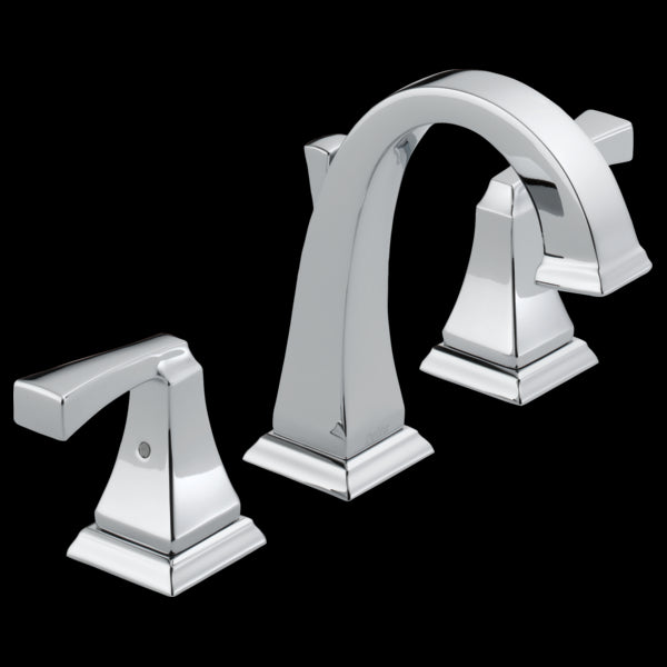 Delta 3551-MPU-DST Two Handle Widespread Bathroom Faucet