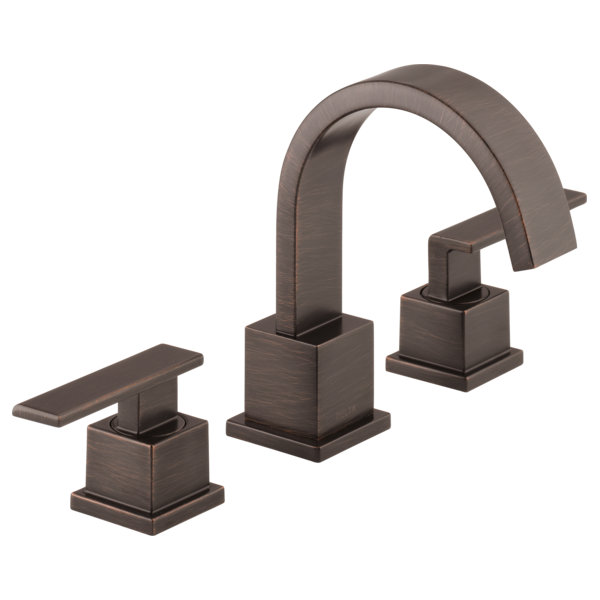 Delta 3553LF Two Handle Widespread Bathroom Faucet