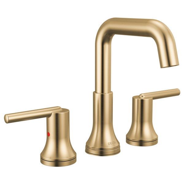 Delta 3554-MPU-DST Two Handle Widespread Bathroom Faucet