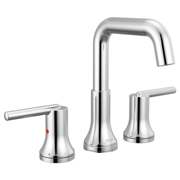 Delta 3554-MPU-DST Two Handle Widespread Bathroom Faucet
