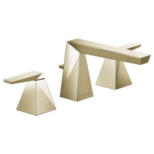 Delta 35543-PR-MPU-DST Two Handle Widespread Bathroom Faucet