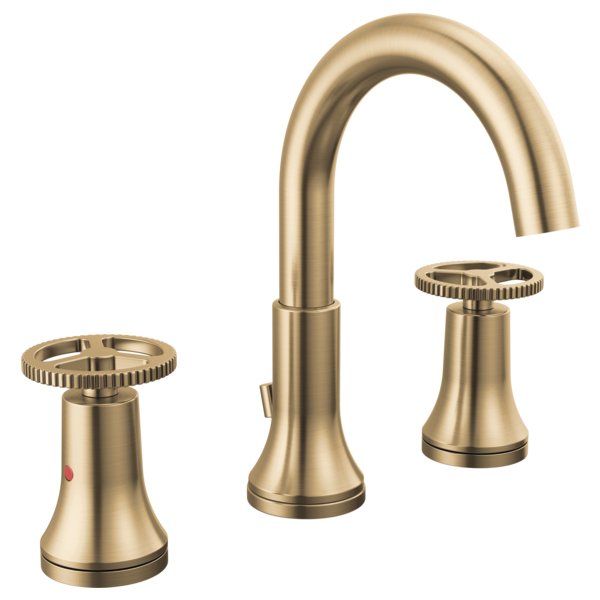 Delta 3558-MPU-DST Two Handle Widespread Bathroom Faucet