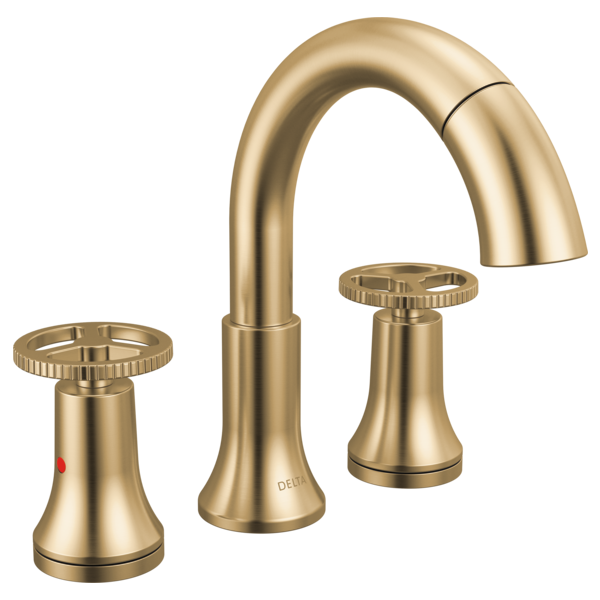 Delta 3558-PD-DST Two Handle Widespread Pull Down Bathroom