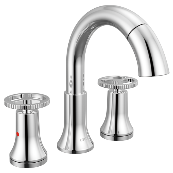 Delta 3558-PD-DST Two Handle Widespread Pull Down Bathroom
