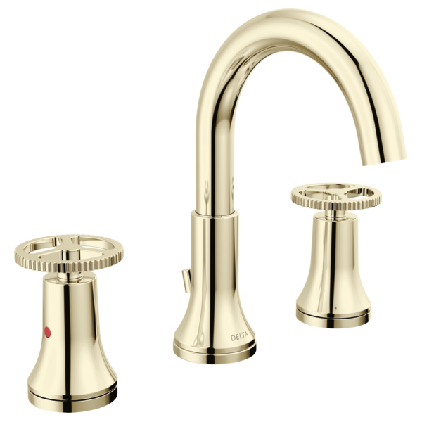 Delta 3558-MPU-DST Two Handle Widespread Bathroom Faucet