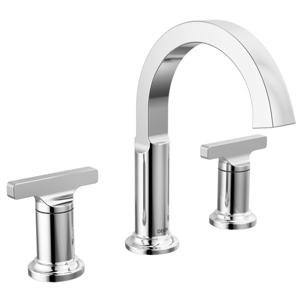 Delta 355887-PR-DST Two Handle Widespread Bathroom Faucet
