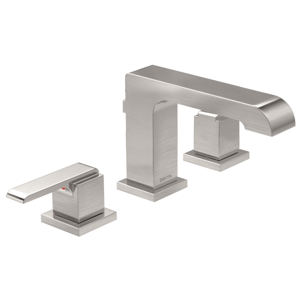 Delta 3567-MPU-DST Two Handle Widespread Bathroom Faucet