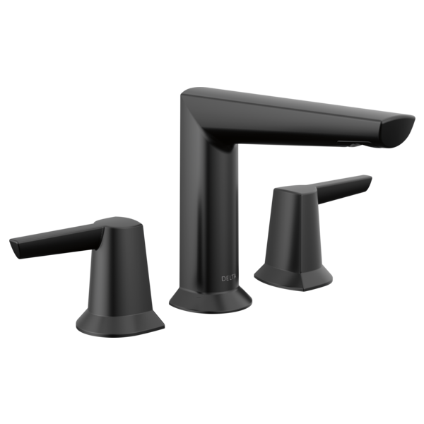 Delta 3571-BLMPU-DST Two Handle Widespread Bathroom Faucet
