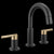 Delta 35749LF-PD Two Handle Widespread Pull-Down Bathroom Faucet