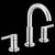 Delta 35749LF Two Handle Widespread Bathroom Faucet - Parent