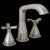 Delta 357766-PR-MPU-DST Two Handle Widespread Bathroom Faucet
