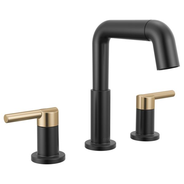 Delta 35849LF-PD Two Handle Widespread Pull-Down Bathroom Faucet