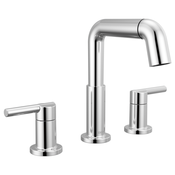 Delta 35849LF-PD Two Handle Widespread Pull-Down Bathroom Faucet