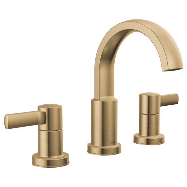 Delta 35855LF Two Handle Widespread Bathroom Faucet