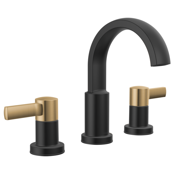 Delta 35855LF Two Handle Widespread Bathroom Faucet