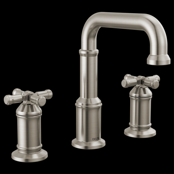 Delta 3587-PR-DST Two Handle Widespread Bathroom Faucet