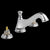 Delta 3595LF-MPU-LHP Two Handle Widespread Bathroom Faucet - Low Arc Spout - Less Handles