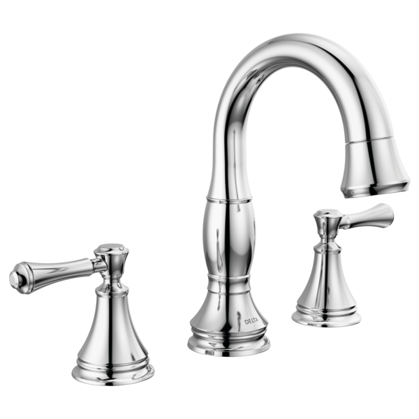 Delta 3597-PD-DST Two Handle Widespread Pull Down Bathroom Faucet