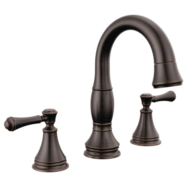 Delta 3597-PD-DST Two Handle Widespread Pull Down Bathroom Faucet