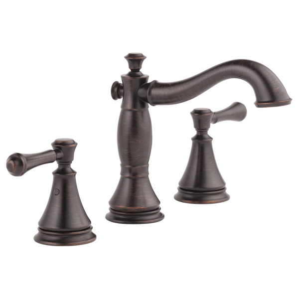 Delta 3597LF-MPU Two Handle Widespread Bathroom Faucet