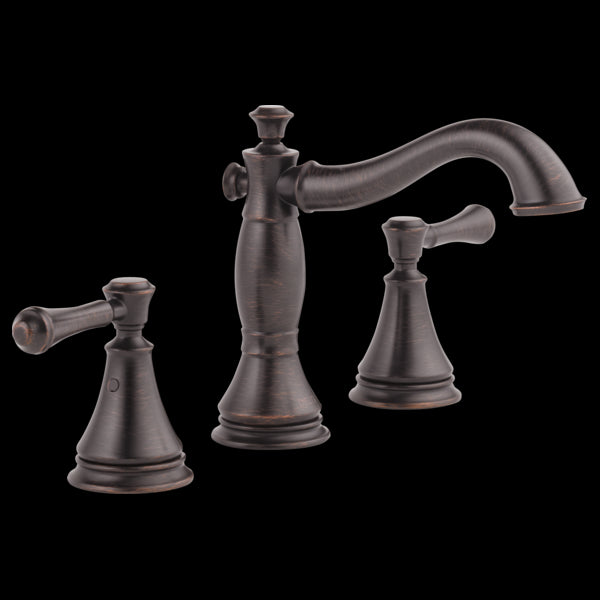 Delta 3597LF-MPU Two Handle Widespread Bathroom Faucet