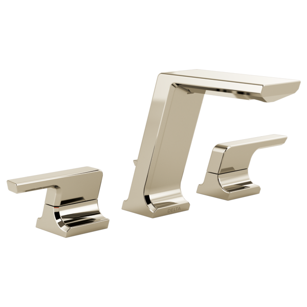 Delta 3599LF-PR-MPU Two Handle Widespread Bathroom Faucet