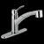 Delta 4140-DST Single Handle Pull-Out Kitchen Faucet