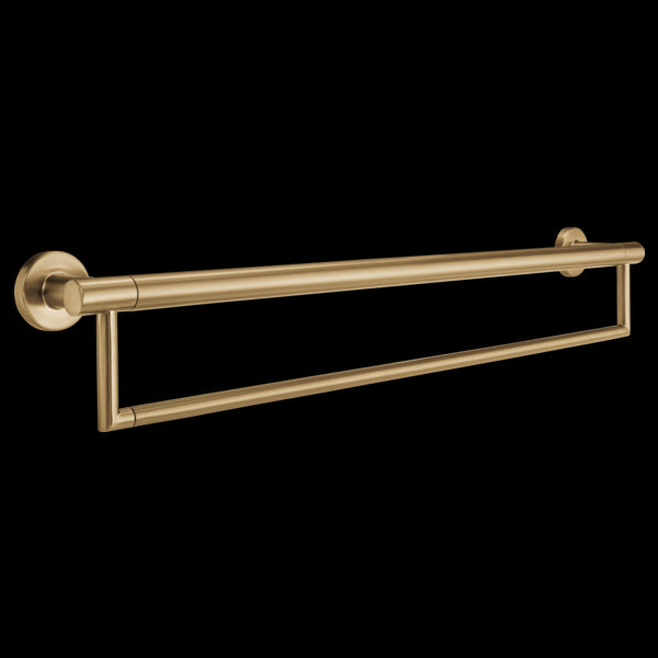 Delta 41519 24" Contemporary Towel Bar with Assist Bar