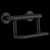 Delta 41550 Contemporary Tissue Holder with Assist Bar