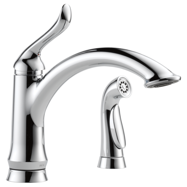 Delta 4453-DST Single Handle Kitchen Faucet with Spray
