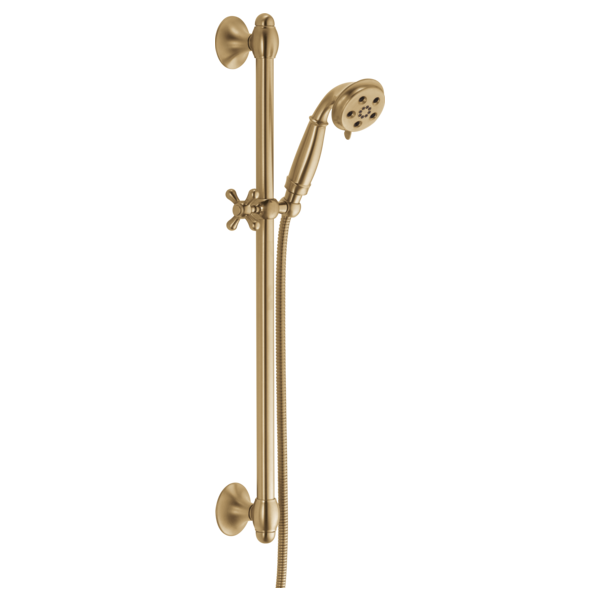 Delta 51308 H2O kinetic 3-Setting Slide Bar Hand Shower
