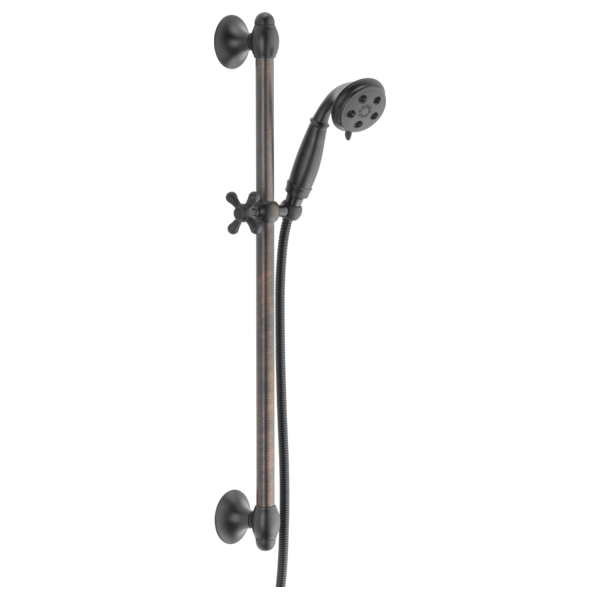 Delta 51308 H2O kinetic 3-Setting Slide Bar Hand Shower