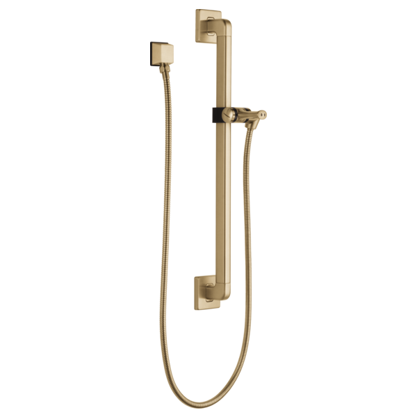 Delta 51500 Adjustable Slide Bar / Grab Bar Assembly with Elbow