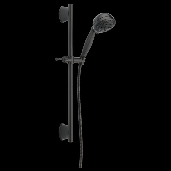 Delta 51559 H2O kinetic 5-Setting Slide Bar Hand Shower