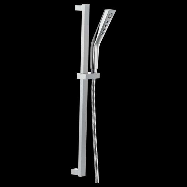 Delta 51799 H2O kinetic 3-Setting Slide Bar Hand Shower