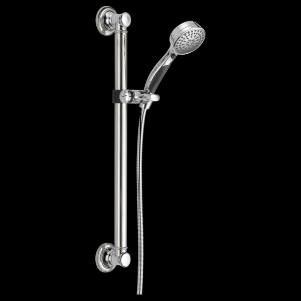 Delta 51900 ActivTouch 9-Setting Hand Shower with Traditional Slide Bar / Grab Bar - Parent