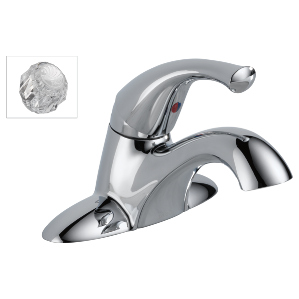 Delta 521-ECO-DST-A Single Handle Centerset Bathroom Faucet