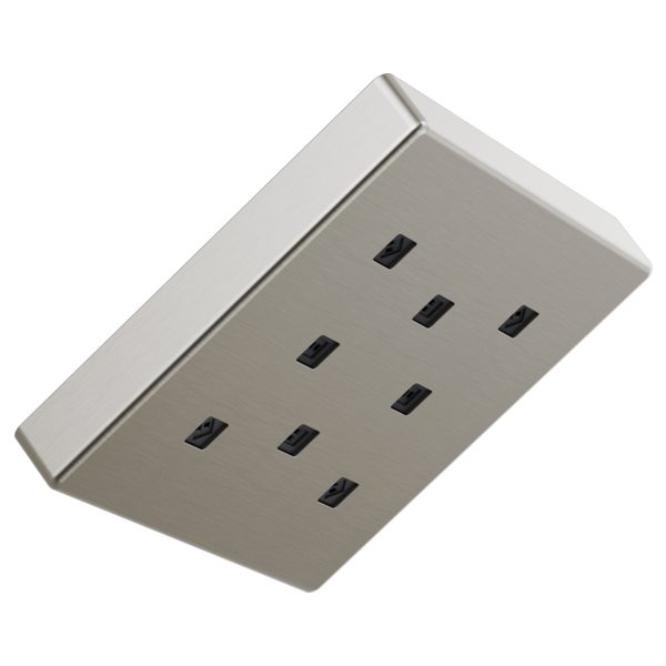 Delta 52171 H2O kinetic Single-Setting Metal Raincan Shower Head