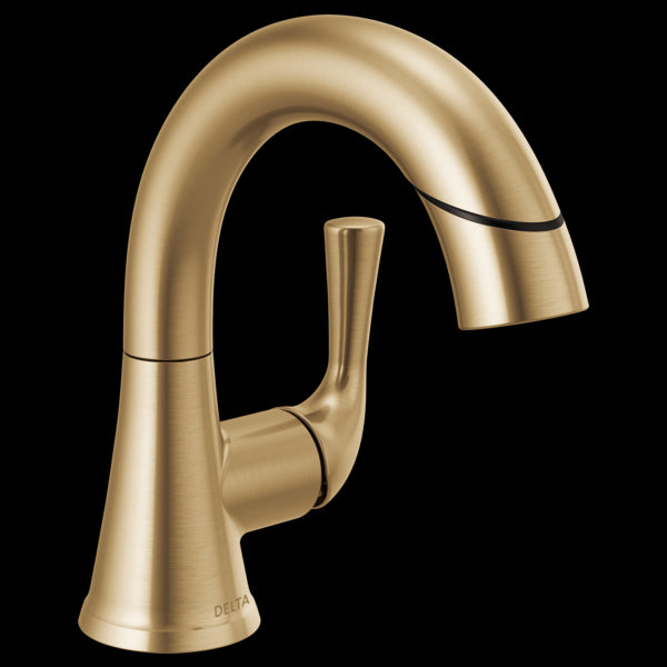 Delta 533LF-PDMPU Single Handle Pull-Down Bathroom Faucet