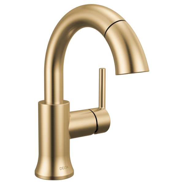 Delta 559HAR-PD-DST Single Handle Pull Down Bathroom Faucet