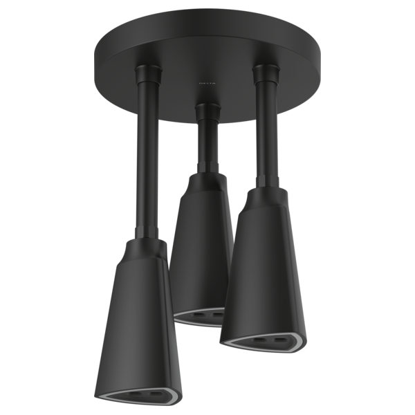 Delta 57140-25-L H2O kinetic Pendant Raincan Shower Head with LED Light