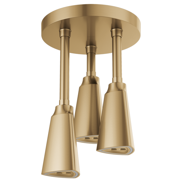 Delta 57140-25-L H2O kinetic Pendant Raincan Shower Head with LED Light