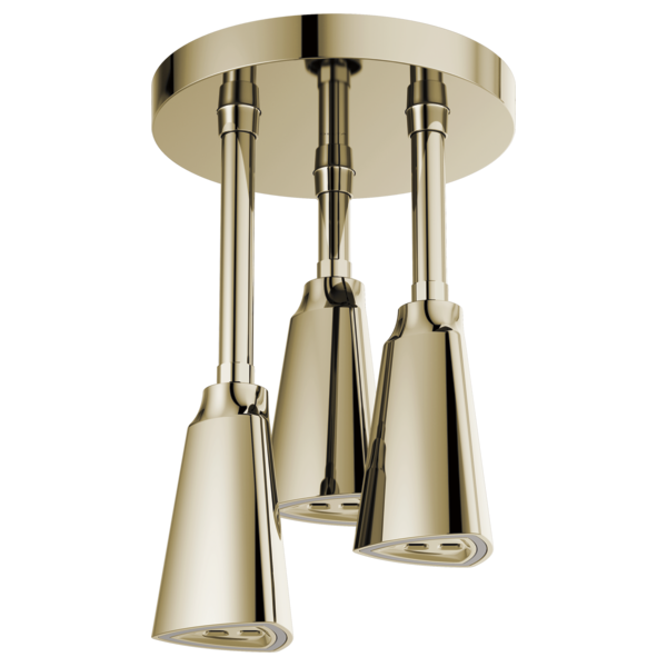 Delta 57140-25-L H2O kinetic Pendant Raincan Shower Head with LED Light
