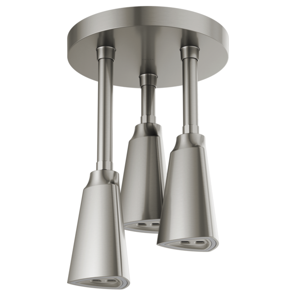 Delta 57140-25-L H2O kinetic Pendant Raincan Shower Head with LED Light