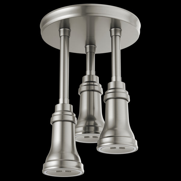 Delta 57190-L H2O kinetic Pendant Raincan Shower Head with LED Light