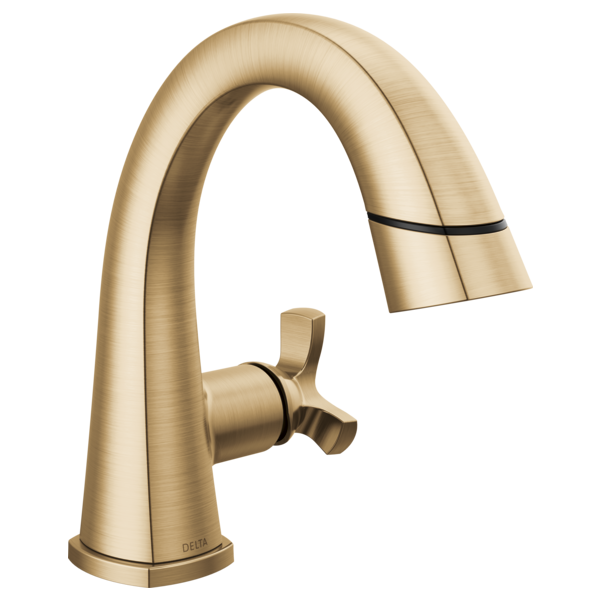 Delta 5776-PD-PR-DST Single Handle Pull Down Bathroom Faucet - Parent