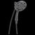 Delta 58472 H2O kinetic In2ition 4-Setting Two-in-One Shower