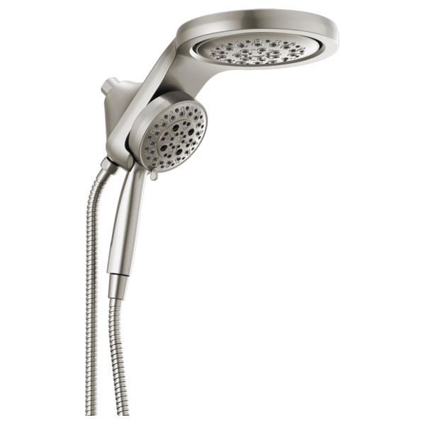 Delta 58680-PR25 HydroRain H2O kinetic 5-Setting Two-in-One Shower Head